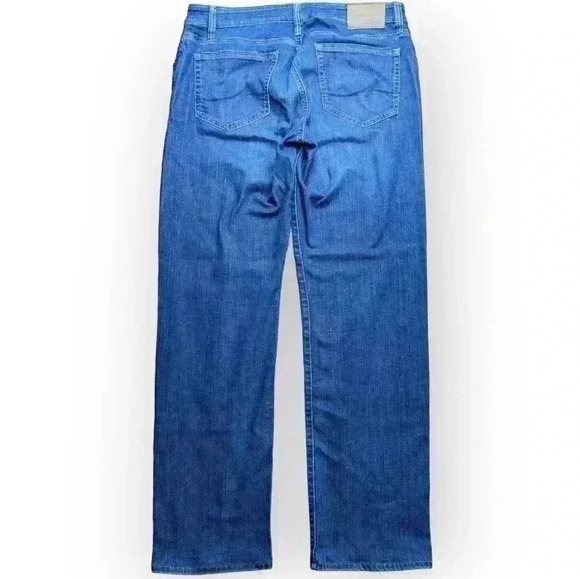 34 Heritage Courage Mid Rise Straight Leg Jeans 36/34 - Picture 3 of 16